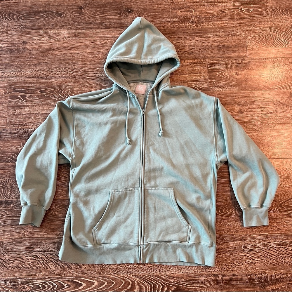 Aritzia tna cozy fleece boyfriend zip up